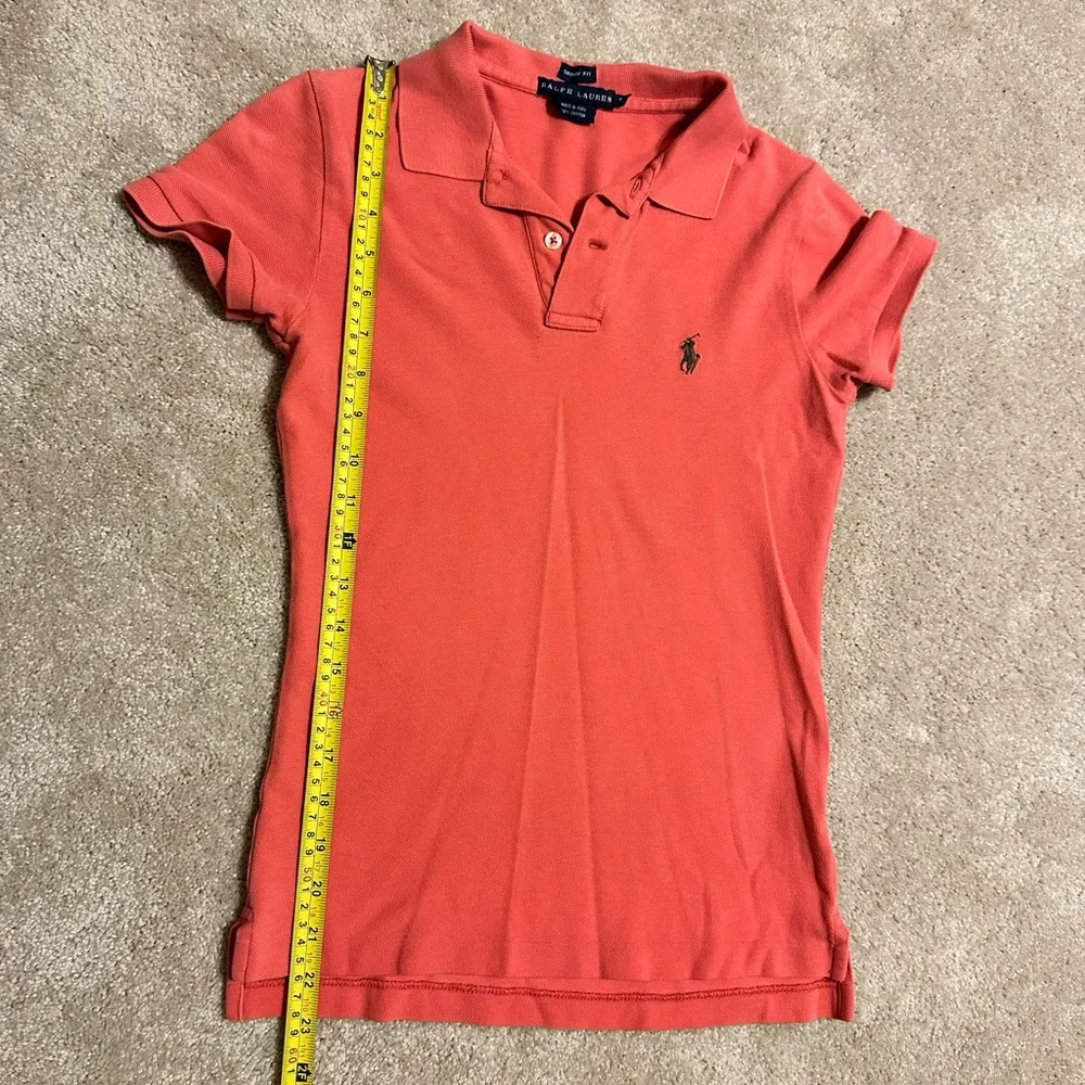 Ralph Lauren boys salmon polo shirt
